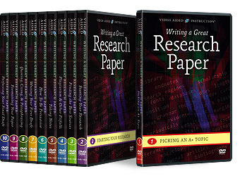 Writing a Great Research Paper DVDs