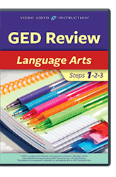 GED Review: Language Arts Steps 1-2-3