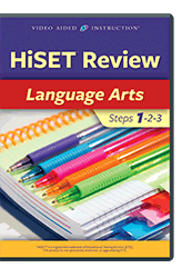 HiSET Review: Language Arts Steps 1-2-3